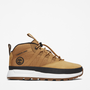 Timberland - Euro Trekker Low Lace-up Trainer for Youth in Yellow, Yellow, Size: 12.5