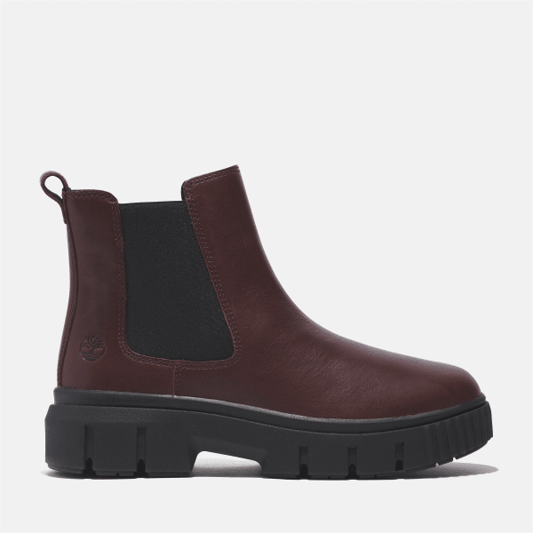 Timberland - Field Mid Chelsea Boot for Women in Dark Red, Woman, Red, Size: 6
