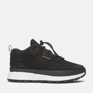 Timberland - Field Trekker Lace-up Trainer for Youth in Black, Black, Size: 1.5