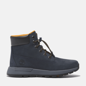Timberland - Killington Trekker Mid Lace-Up Trainer for Youth in Dark Blue, Blue, Size: 1.5