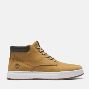 Timberland - Maple Grove Mid Lace-Up Trainer for Men in Yellow, Man, Yellow, Size: 10.5