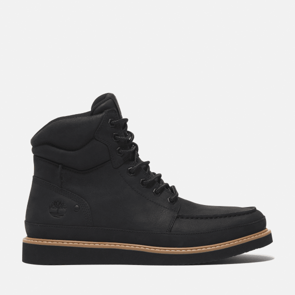 Timberland - Newmarket Mid Lace-Up Boot for Men in Black, Man, Black, Size: 11.5