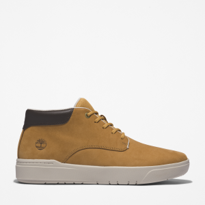 Timberland - Seneca Bay Mid Lace-Up Trainer for Men in Yellow, Man, Yellow, Size: 6.5