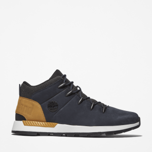 Timberland - Sprint Trekker Mid Lace-Up Trainer for Men in Dark Blue, Man, Blue, Size: 9.5