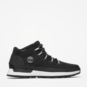 Timberland - Sprint Trekker Mid Lace-Up Waterproof Trainer for Men in Black, Man, Black, Size: 11