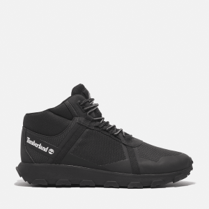 Timberland - Winsor Lace-up Trainer for Men in Black, Man, Black, Size: 8