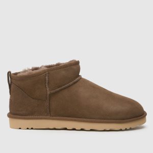 UGG classic ultra mini boots in hickory
