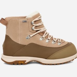 UGG® Brecken Lace Boot in Tan, Size 3, Leather