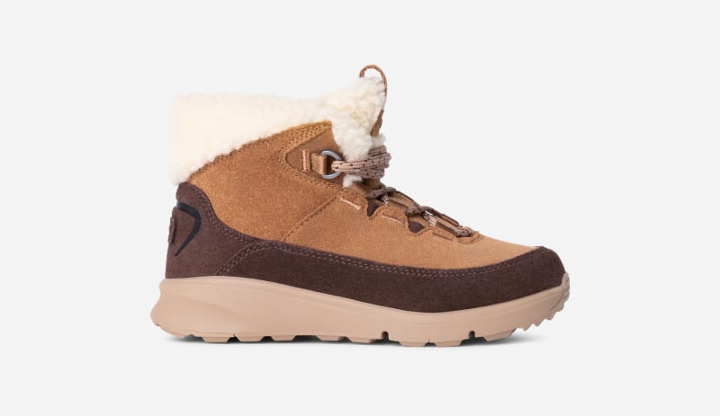 UGG® TerreTrail Cozy Lace Boot in Brown, Size 13, Leather UGG® TerreTrail Cozy Lace Boot in Brown, Size 13, Leather