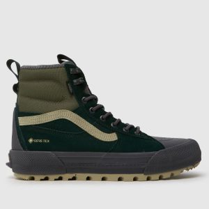 Vans mte sk8-hi gore-tex trainers in green multi