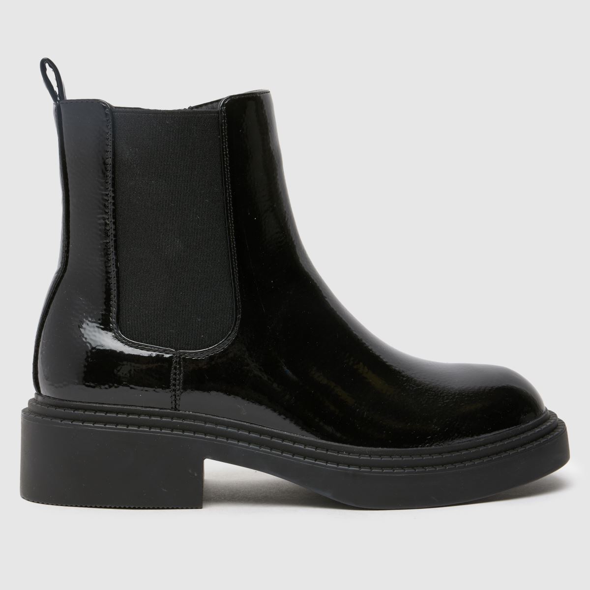 schuh Wide Fit colleen chelsea boots in black