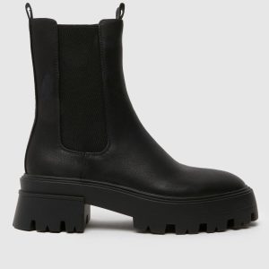 schuh addilyn chunky chelsea boots in black