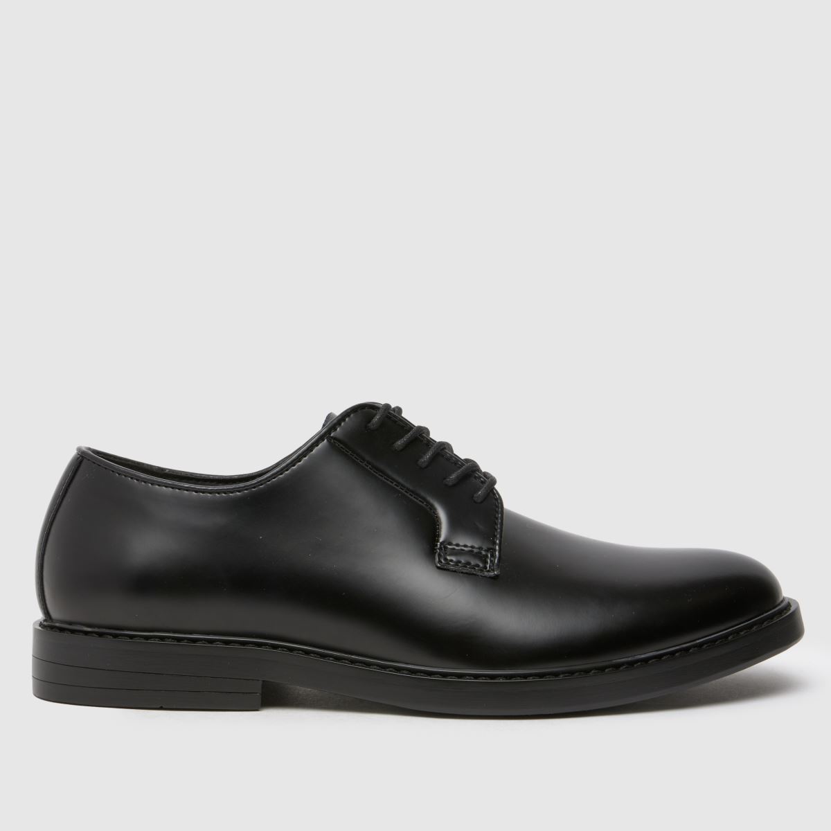 schuh monte leather lace up boots in black