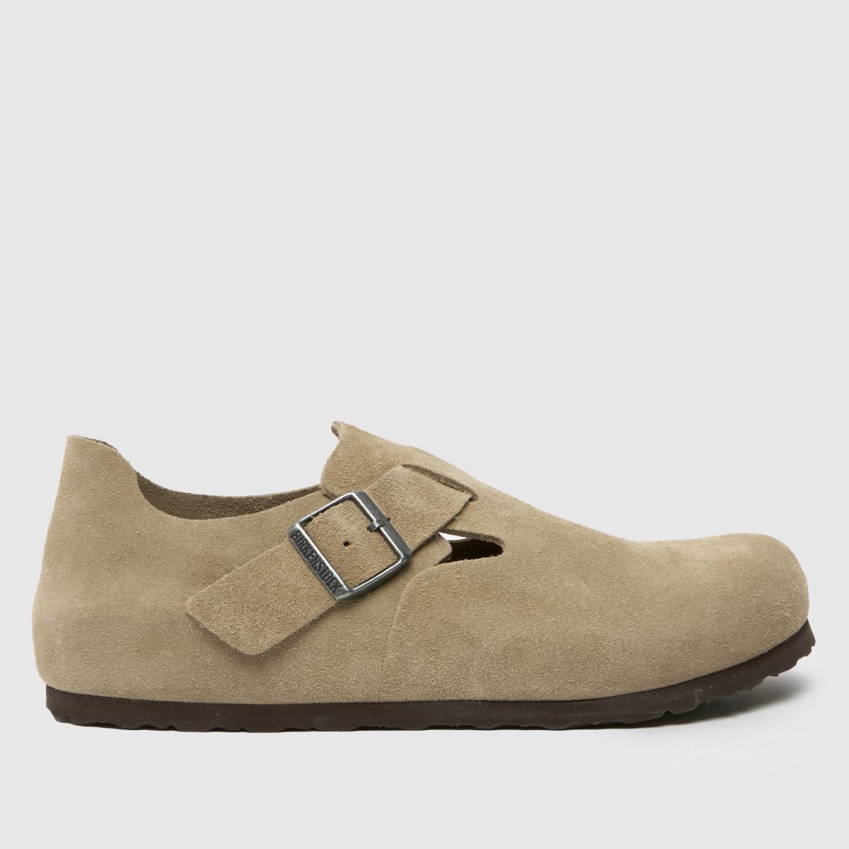 BIRKENSTOCK london flat shoes in taupe
