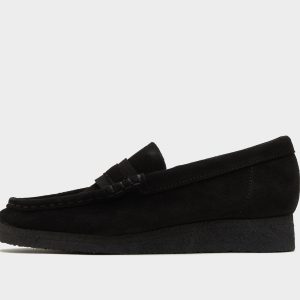 Clarks Originals Wallabee Loafer Women's, Black