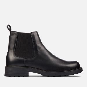 Clarks Women's Orinoco2 Lane Leather Chelsea Boots