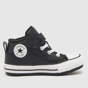 Converse black & white all star malden Toddler trainers