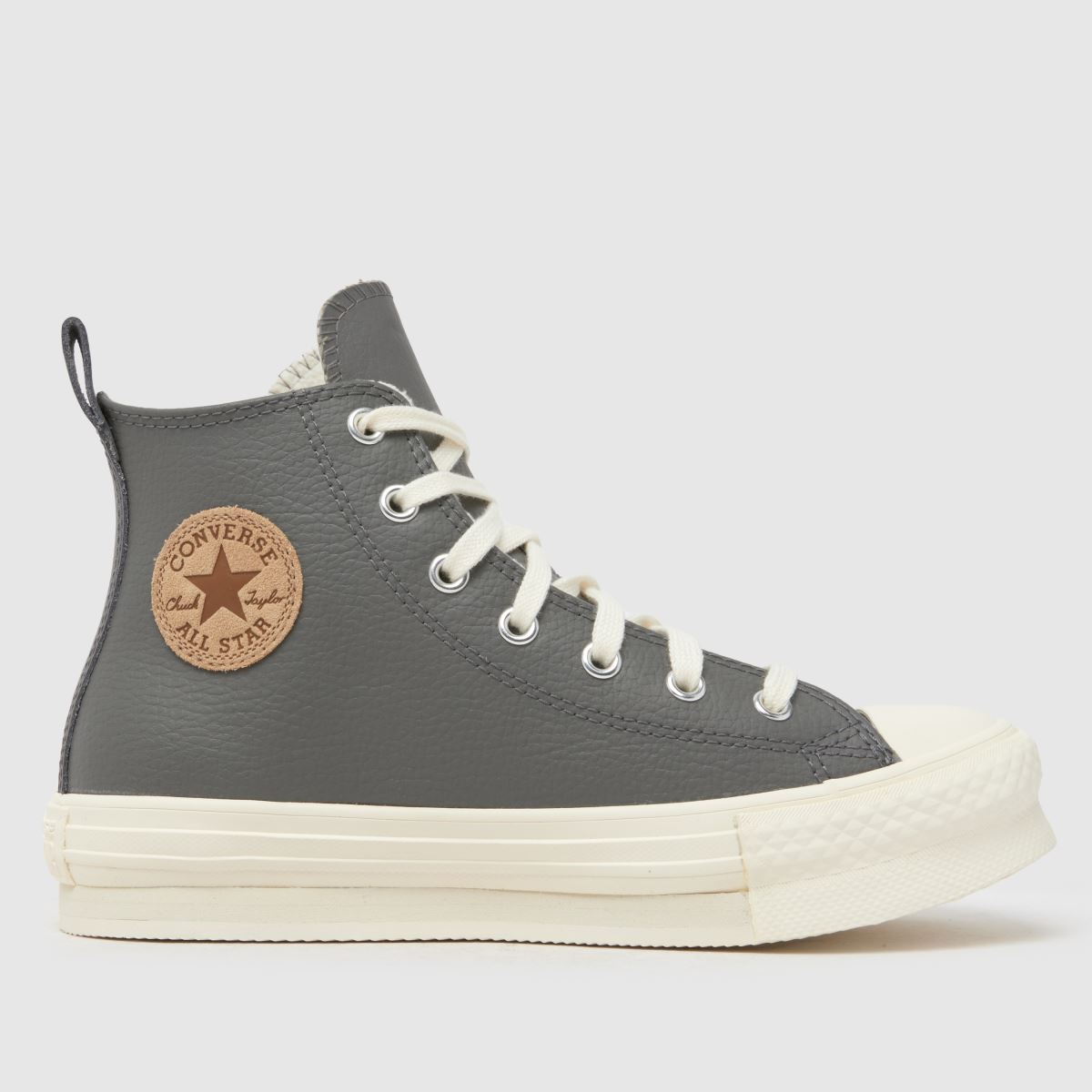 Converse grey all star lift hi eva Girls Youth trainers Converse grey all star lift hi eva Girls Youth trainers