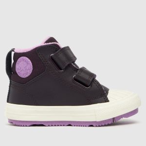 Converse purple all star berkshire Girls Toddler trainers