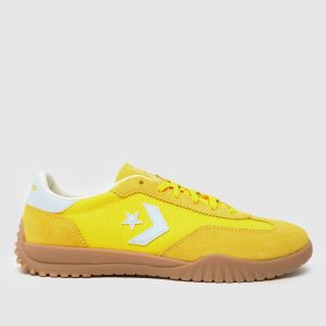 Converse run star trainers in yellow