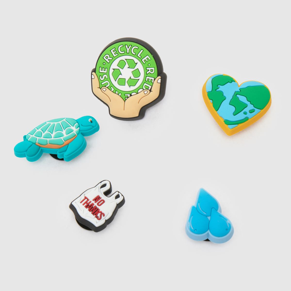 Crocs multi jibbitz our planet 5 pack Crocs multi jibbitz our planet 5 pack