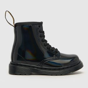 Dr Martens black 1460 rainbow Girls Toddler boots