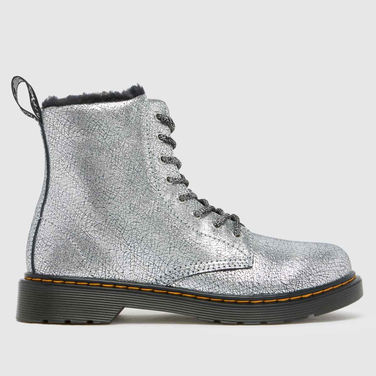 Dr Martens silver 1460 serena Girls Youth boots