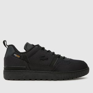 Lacoste t-clip winter trainers in black