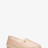 MK Kendrick Empire Signature Logo Slip-On Espadrille - Pink - Michael Kors