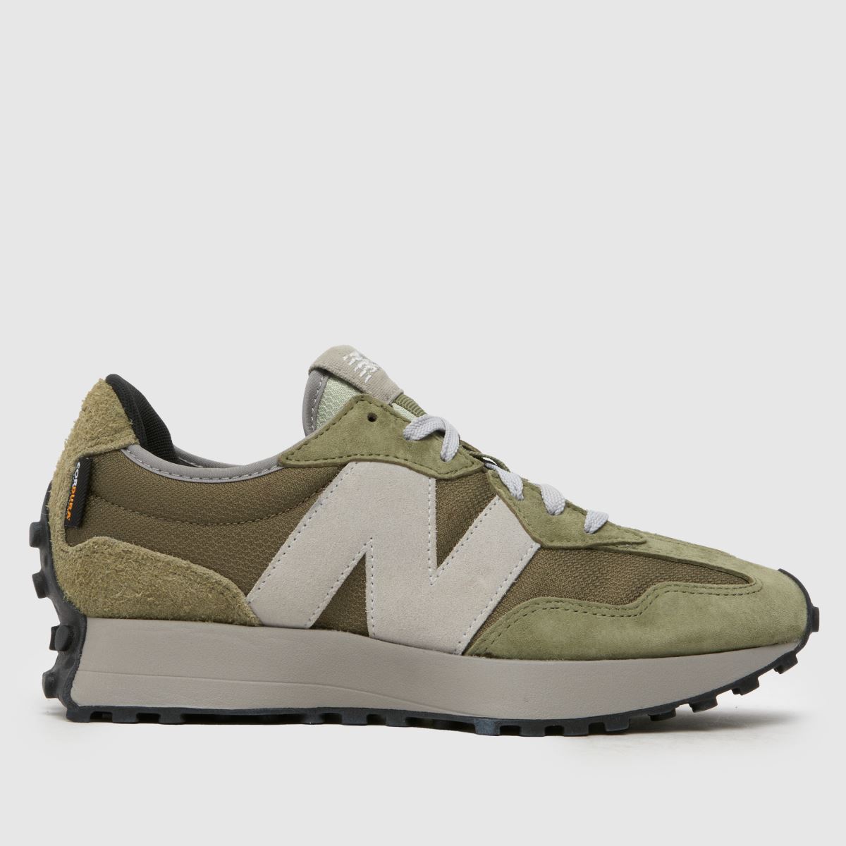 New Balance 327 trainers in green