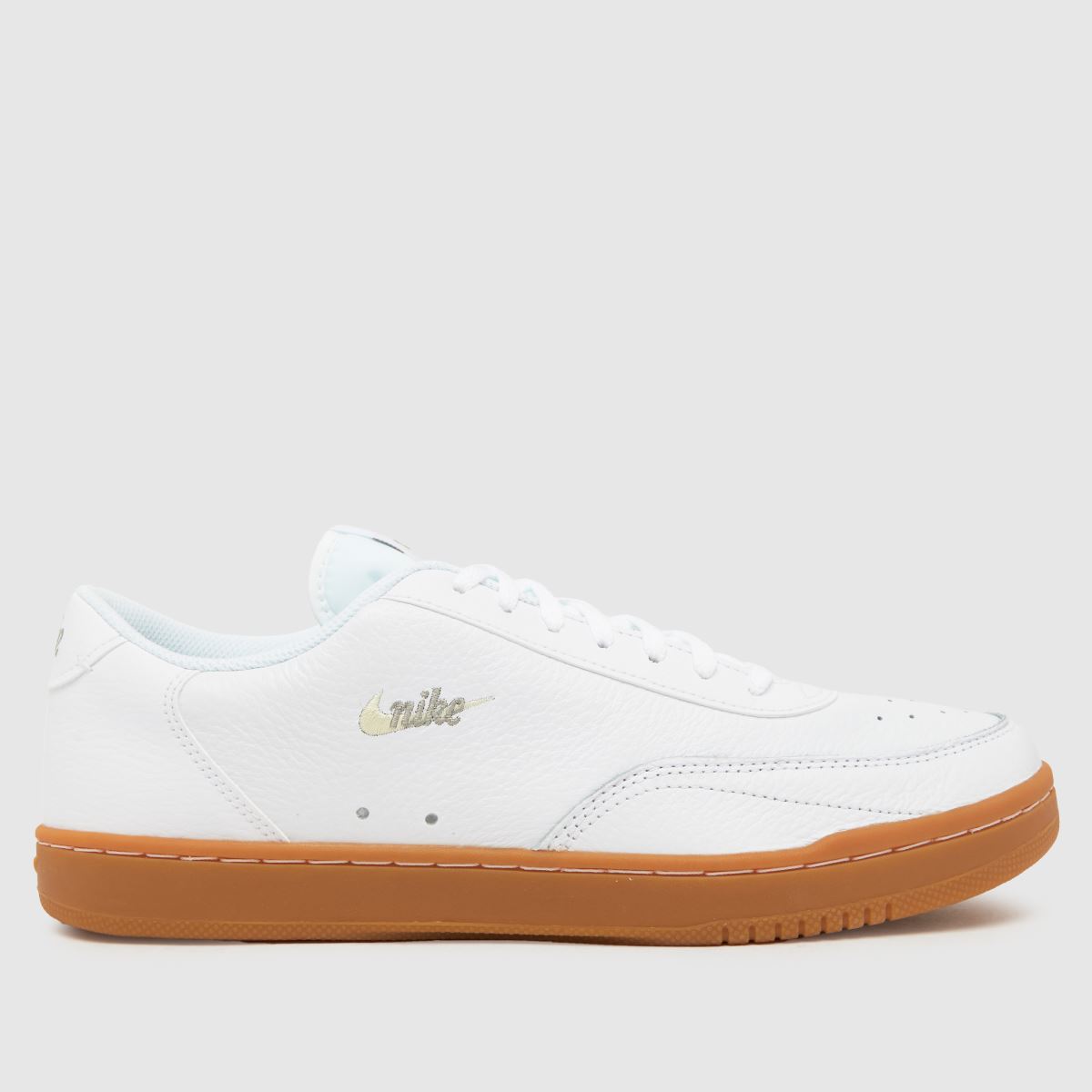 Nike court vintage premium trainers in white