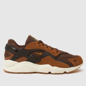 Nike huarache runner trainers in brown multi