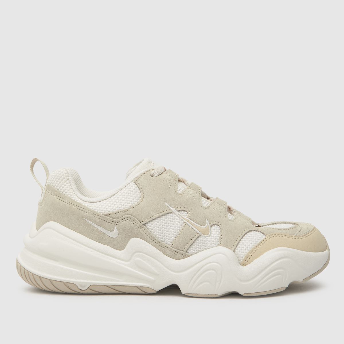 Nike tech hera trainers in beige