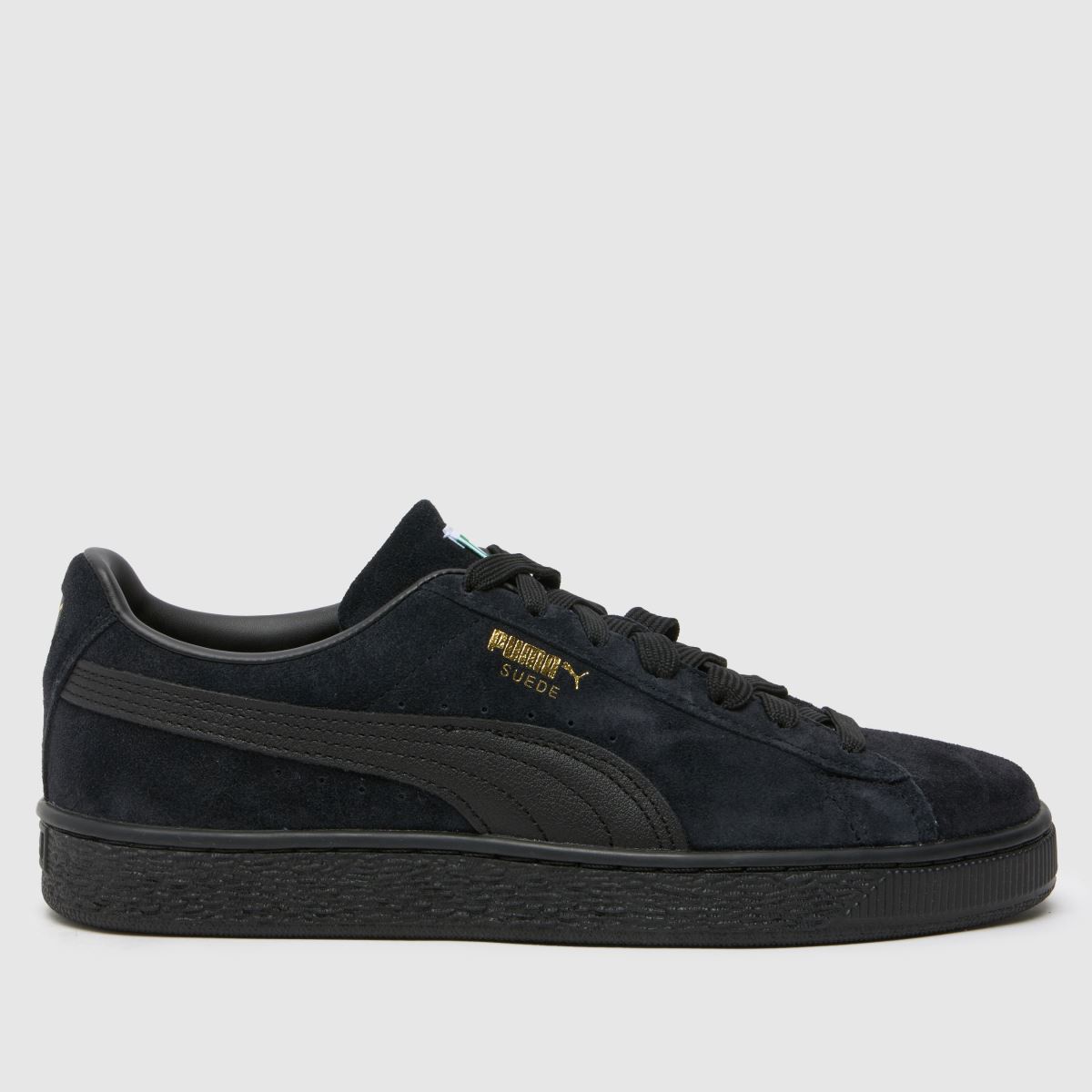 PUMA suede classic trainers in black