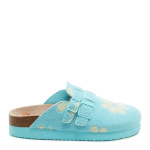 Rocket Dog Abel Plus Blue Floral Clogs