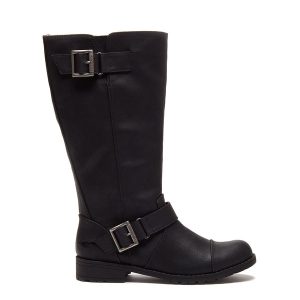 Rocket Dog Berry Black Biker Boot