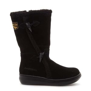 Rocket Dog Slope Black Suede Winter Boot