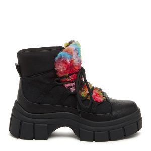 Rocket Dog Tiger Black Chunky Boots