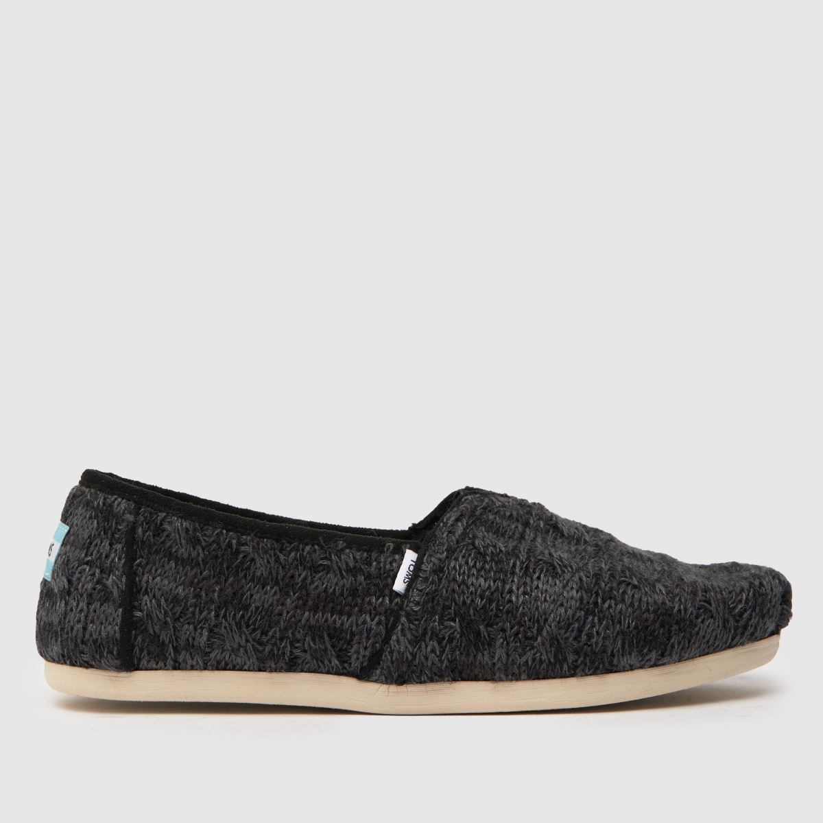 TOMS alpargata 3.0 flat shoes in black TOMS alpargata 3.0 flat shoes in black