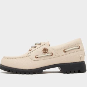 Timberland 3 Eye Authentic Boat Shoe, White