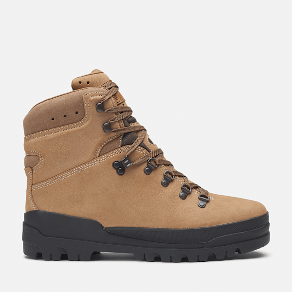 Timberland - World Hiker Mid Lace Up Waterproof Boot for Men in Beige, Man, Beige, Size: 12.5