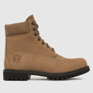 Timberland premiun 6-inch boots in beige