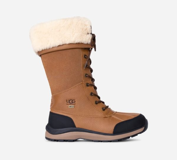 UGG® Adirondack III Tall Boot for Women in Brown, Size 3, Leather