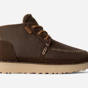 UGG® Neumel Crafted Regenerate Boot in Brown, Size 7, Suede