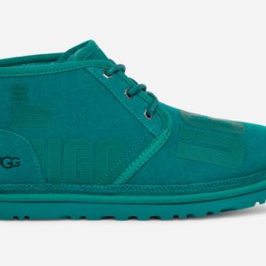 UGG® Neumel Scatter Graphic Boot for Men in Deep Teal, Size 8, Leather