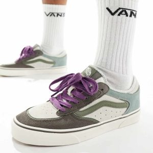 Vans Rowley Classic trainers in green multi