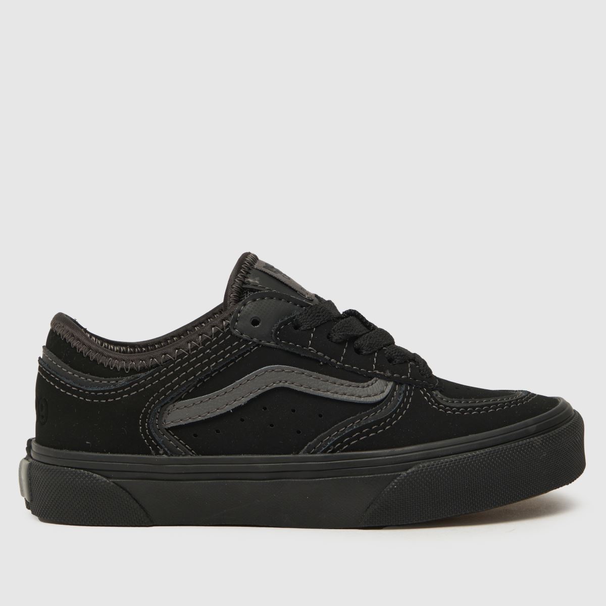 Vans black & grey rowley classic Junior trainers