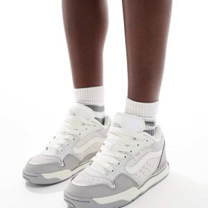 Vans rowley XLT chunky trainers in light grey