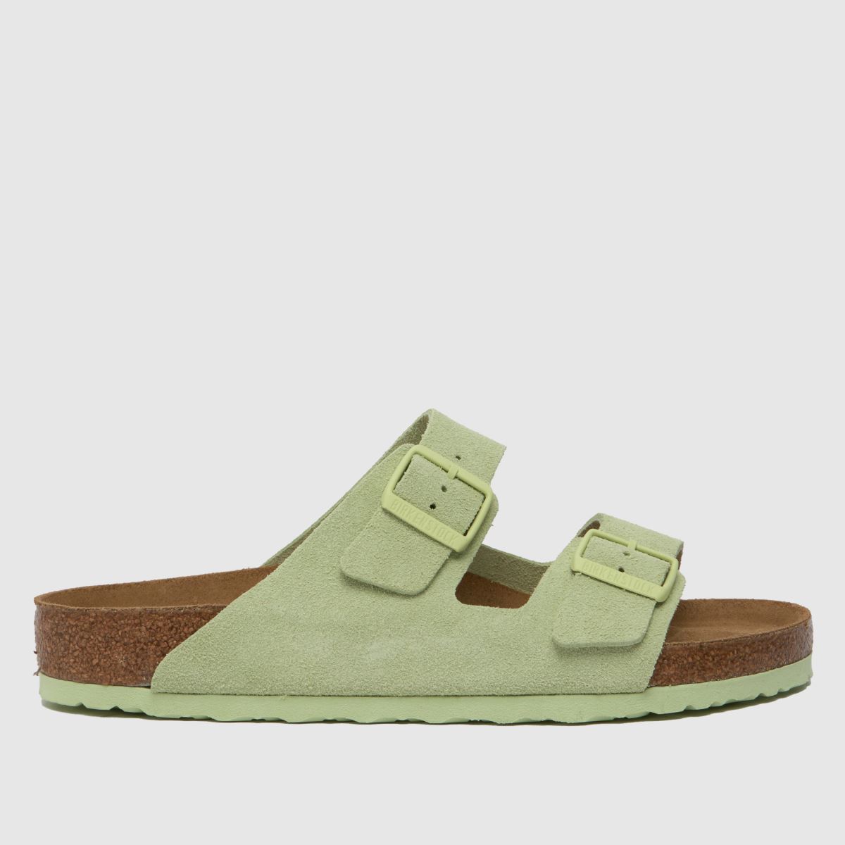 BIRKENSTOCK arizona sandals in lime