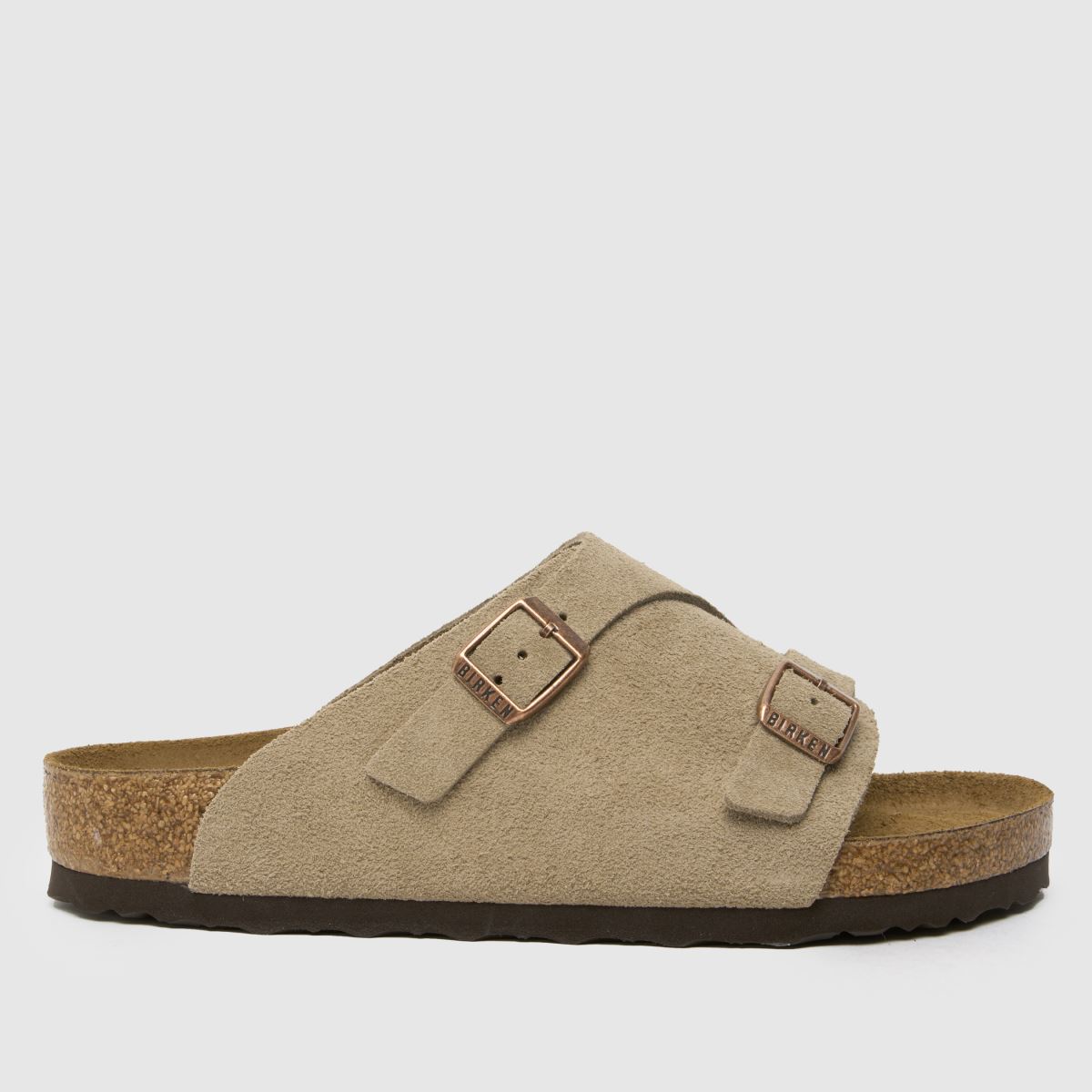 BIRKENSTOCK zurich sandals in taupe